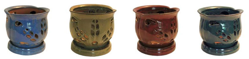 Medium Ceramic Orchid Pots