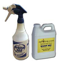 WASH ME! Natural Leaf Cleaner - Quart Spray Kit