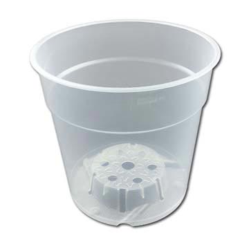Crystal Clear Plastic Pot - 5.75"