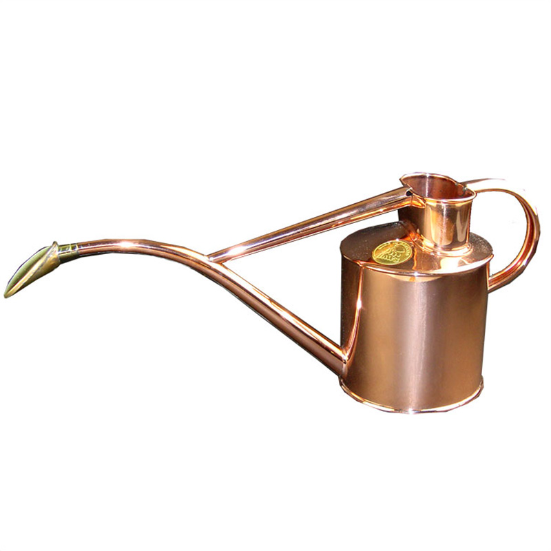 Haws 1 Quart Metal Watering Can with Rose Copper