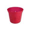 3" Ruby Red Slotted Violet Pot