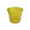 3" Yellow Topaz Slotted Violet Pot