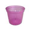 4" Rose Quartz Slotted Violet Pot
