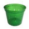 5" Green Emerald Slotted Violet Pot