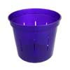 5" Purple Amethyst Slotted Violet Pot