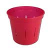 5" Ruby Red Slotted Violet Pot