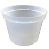 Rigid Clear Plastic Pot - 7"