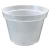 Rigid Clear Plastic Pot - 8"