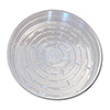 Clear Plastic Saucer - 10 inch