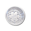 Clear Plastic Saucer - 6 inch