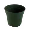 Green Plastic Violet Pot - 4"