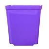5.5" Jumbo Purple Square Pot 